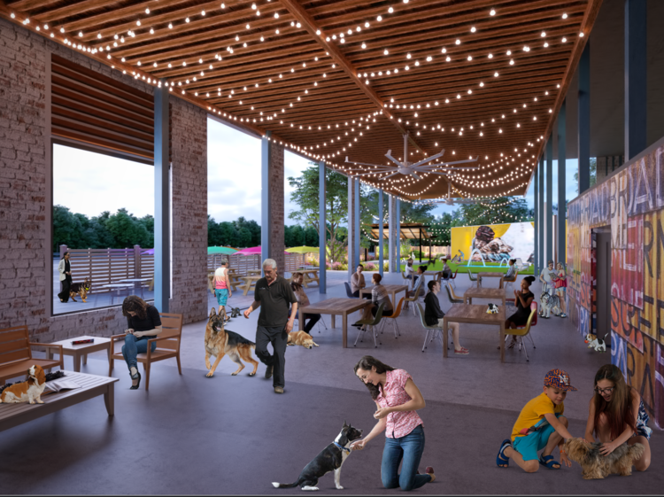 Image of an outdoor space on Nemphos Braue's website
