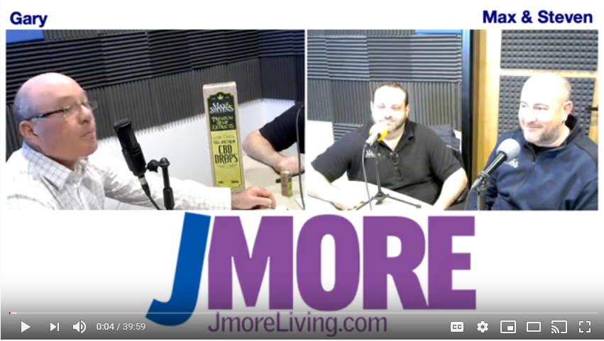 Screenshot of a video reading "JMORE" on Nemphos Braue's website