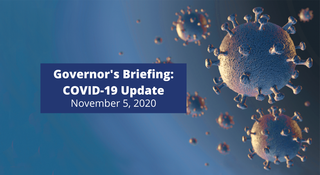 November 5 covid-19 briefing from the maryland governor with nemphos braue llc