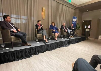Jennifer Main speaks at the Jmore Innovation in Health Care 2021 event