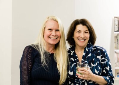 Two women posing for a photo