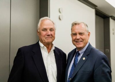 two men posing for a photo