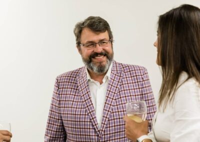 man smiling