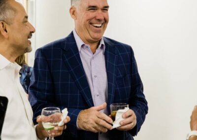 man laughing