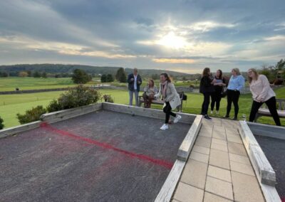 Bocce Ball Networking Event image on Nemphos Braue's website