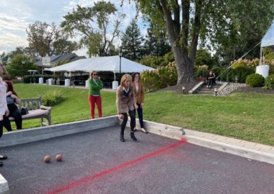 Bocce Ball Networking Event image on Nemphos Braue's website