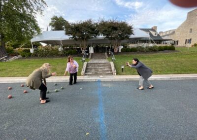 Bocce Ball Networking Event image on Nemphos Braue's website