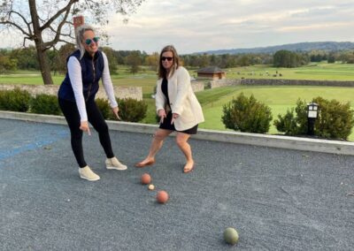 Bocce Ball Networking Event image on Nemphos Braue's website
