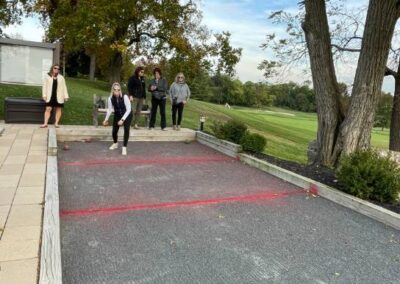 Bocce Ball Networking Event image on Nemphos Braue's website