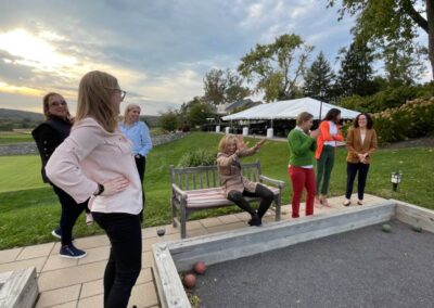 Bocce Ball Networking Event image on Nemphos Braue's website