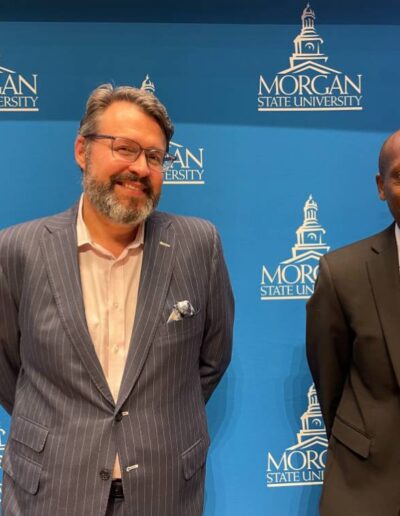 George Nemphos and Stephen Muturi image on Nemphos Braue's website