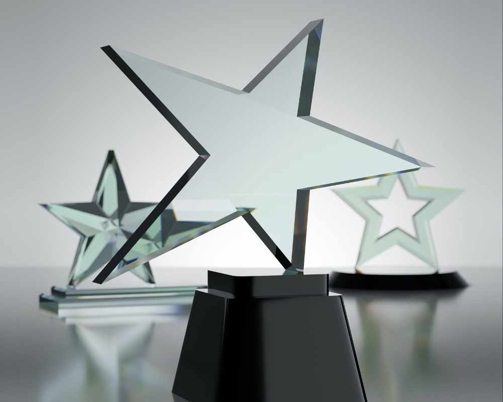 Silver stars awards image