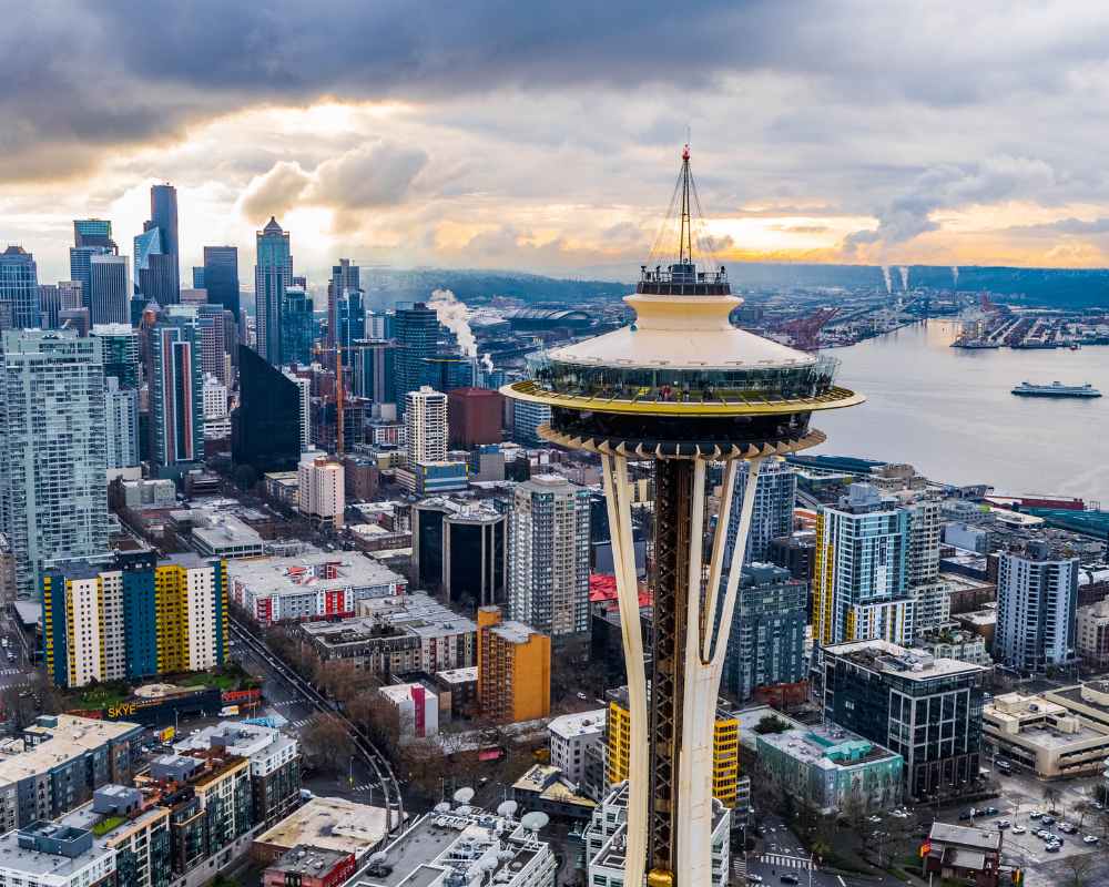 Image of the Space Needle in Seattle, Washington