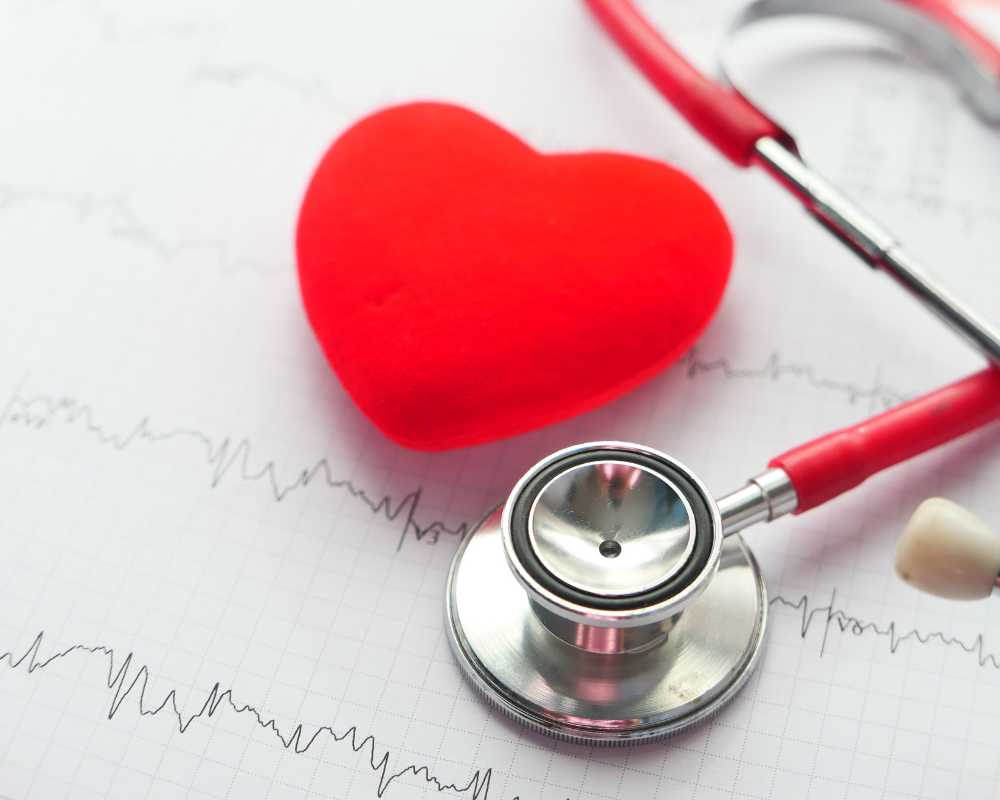 Image of a heart and stethescope representing the American Heart Association Heart Month